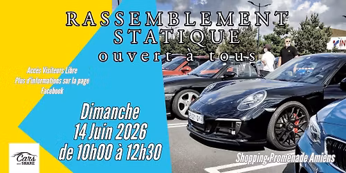 Rassemblement Statique 14 Juin 2026 