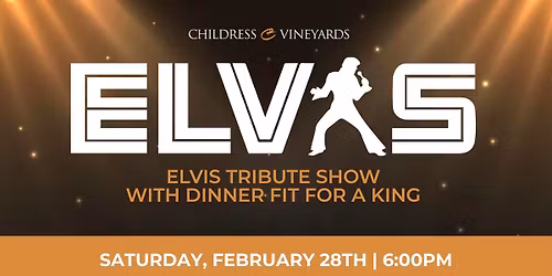 Elvis Tribute Dinner - New Date