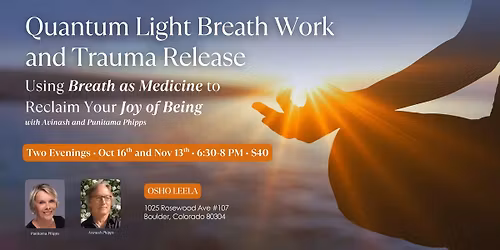 Quantum Light Breath Work-Two Evenings