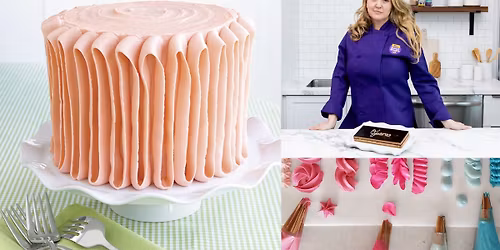 Modern Cake Design: Buttercream Piping Foundations Full-Day Class
