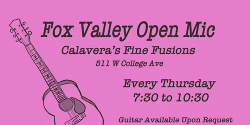 Open Mic with host Bryan!!