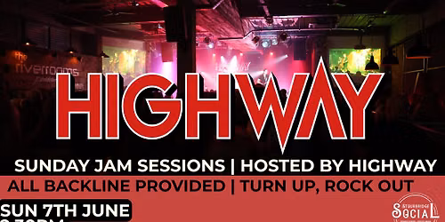 Sunday Jam Sessions | Hosted by Highway | Stourbridge Social