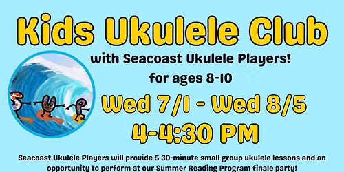 Kids Ukulele Club @ Seabrook Library