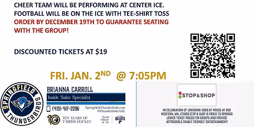 Bombers night at the Thunderbirds