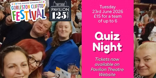 Quiz Night Fundraiser for Gorleston Clifftop Festival 2026