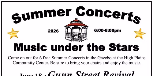 Summer Concerts Music Under The Stars