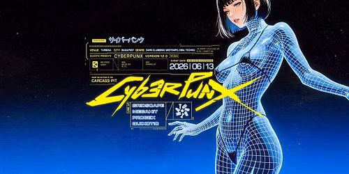 CYBERPUNX Gridscape \/ Megahit \/ Progex \/ Quixotic - TURBINA