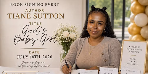 Booksigning Event for Tiane Sutton