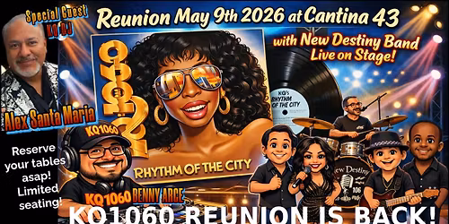 3rd Annual 1060KUKQ The Rhythm of the City ReUnion