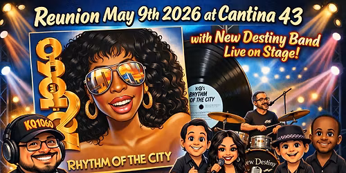 3rd Annual 1060KUKQ The Rhythm of the City ReUnion