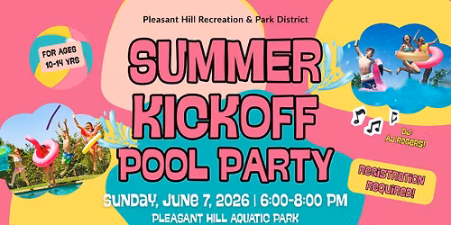 PHRec Summer Kick Off Pool Party