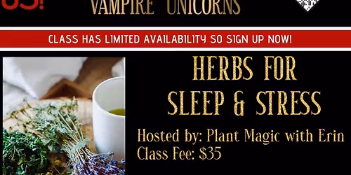 Herbs for Sleep & Stress