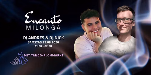Encanto Milonga mit Tango-Flohmarkt