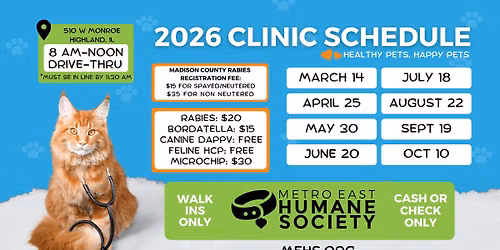 October Vaccine & Microchip Clinic