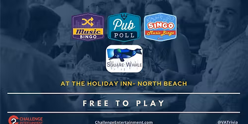 Weekly Game Days at The Square Whale at The Holiday Inn North Beach - VA