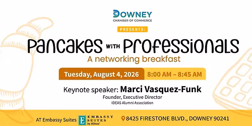 Pancakes with Professionals! \ud83e\udd5e