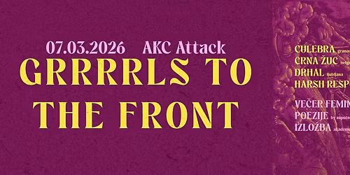 GRRRRLS TO THE FRONT 3