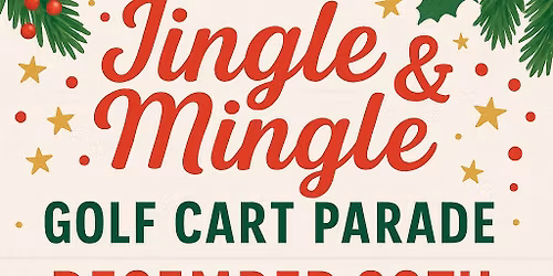 Mingle & Jingle Golf Cart Parade