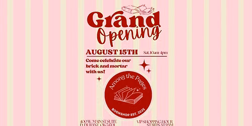 Bookstore Grand Opening