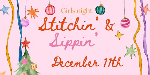 Stitchin\u2019 & Sippin