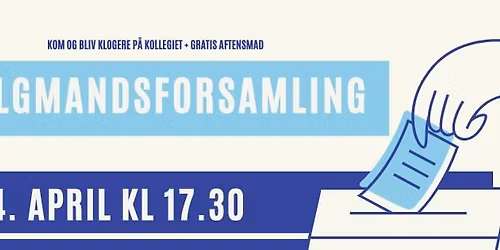 Valgmandsforsmaling - 14. April