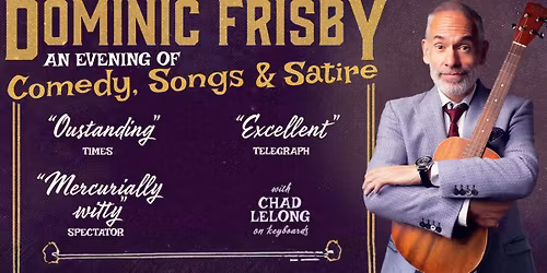 Dominic Frisby in Lichfield: An Evening of Comedy, Songs and Satire