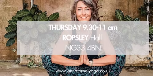 Ropsley Hall Weekly Yoga classes