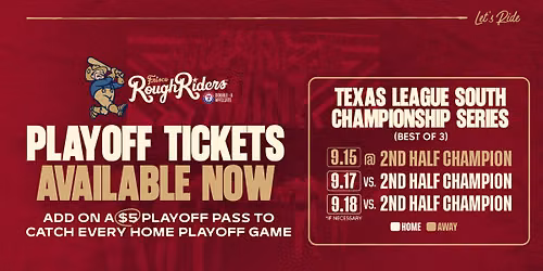 Corpus Christi Hooks vs. Frisco Roughriders