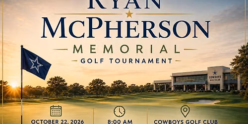 Ryan McPherson Memorial Golf Tournament