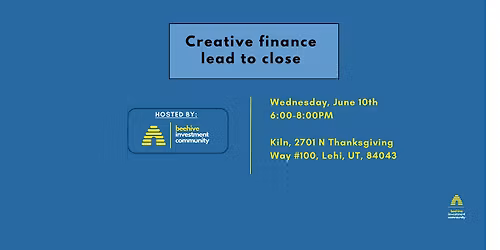 Creative Finance Lead to Close