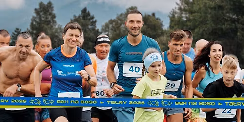 Beh na boso Tatry 2026 s Be Lenkou