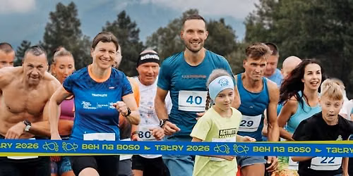 Beh na boso Tatry 2026 s Be Lenkou