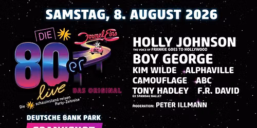 die 80er live in Frankfurt
