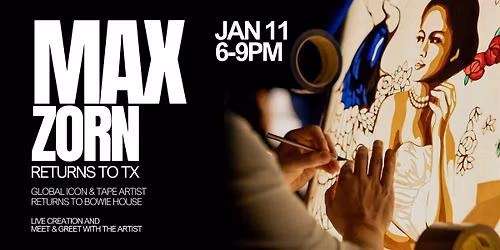 MAX ZORN: Unraveling New Horizons | Tape Artist Public Exhibition