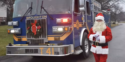 Santa Visits South Park Twp