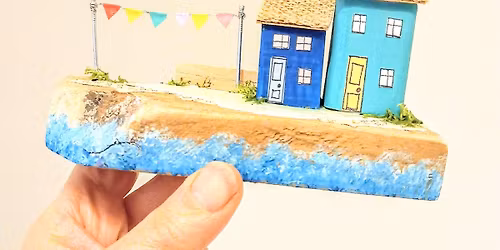 Seaside wooden houses