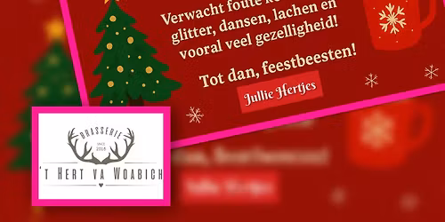 Foute Kerstparty bij 't Hert