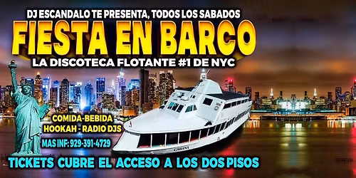 Rumba Latina En Barco - Manhattan Ny - Cupo Limitado