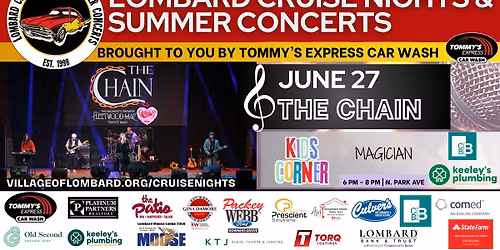 The Chain at Lombard Cruise Nights & Summer Concerts