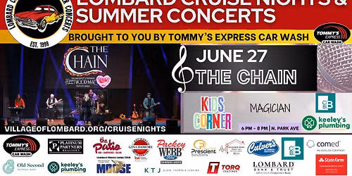 The Chain at Lombard Cruise Nights & Summer Concerts