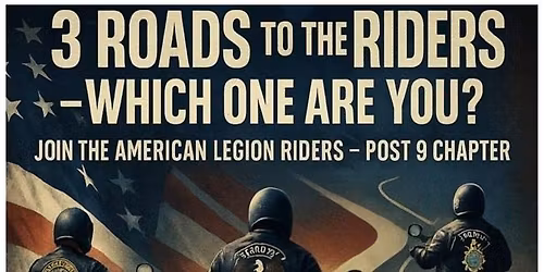 Post 9 Legion Riders Organizational Meeting