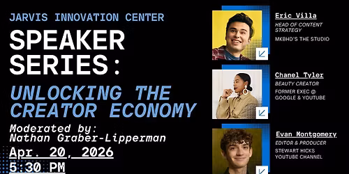 JIC Speaker Series: Unlocking the Creator Economy