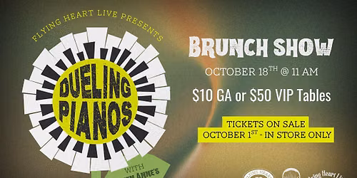 Dueling Pianos Brunch at Flying Heart