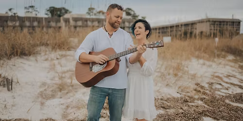 Princess Pupule and the Pineapple Cowboy at the Landshark Bar in Hyannis