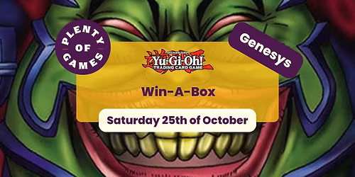 Yu-Gi-Oh! Genesys Format Win-A-Box
