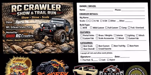 RC crawler show & trail crawl 