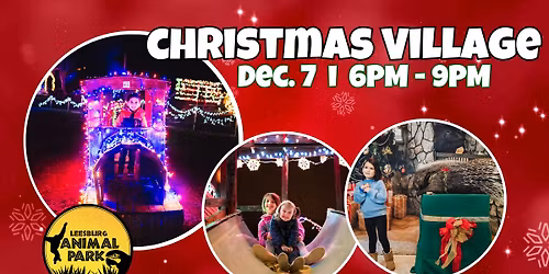 Christmas Village 2025 with Santa and our friend Shorty - the Highland Cow!