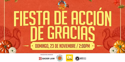 Celebraci\u00f3n de Acci\u00f3n de Gracias en Plaza Fiesta