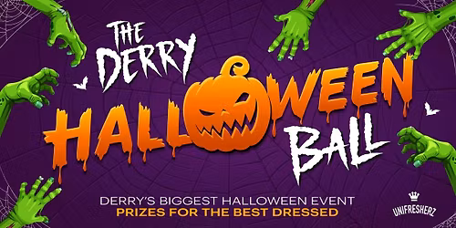 The Official Derry Halloween Ball 2025 - Preregister for tickets