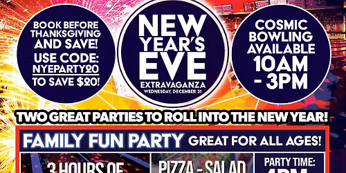 New Year's Eve Extravaganza - Roll Into 2026!